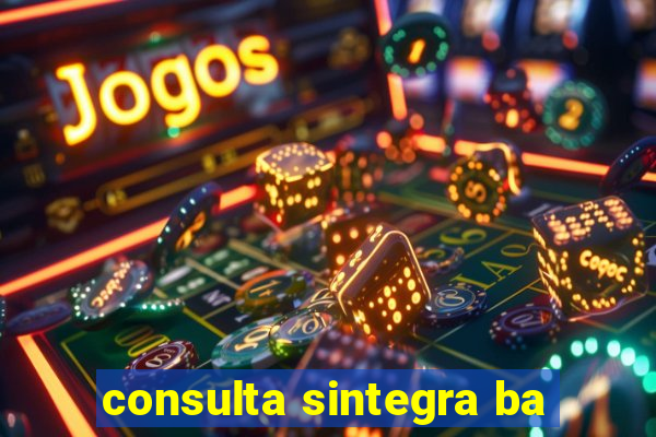 consulta sintegra ba